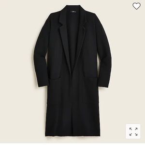 Jcrew knit coat sweater blazer